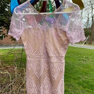 Dainty Lilac lace Dress